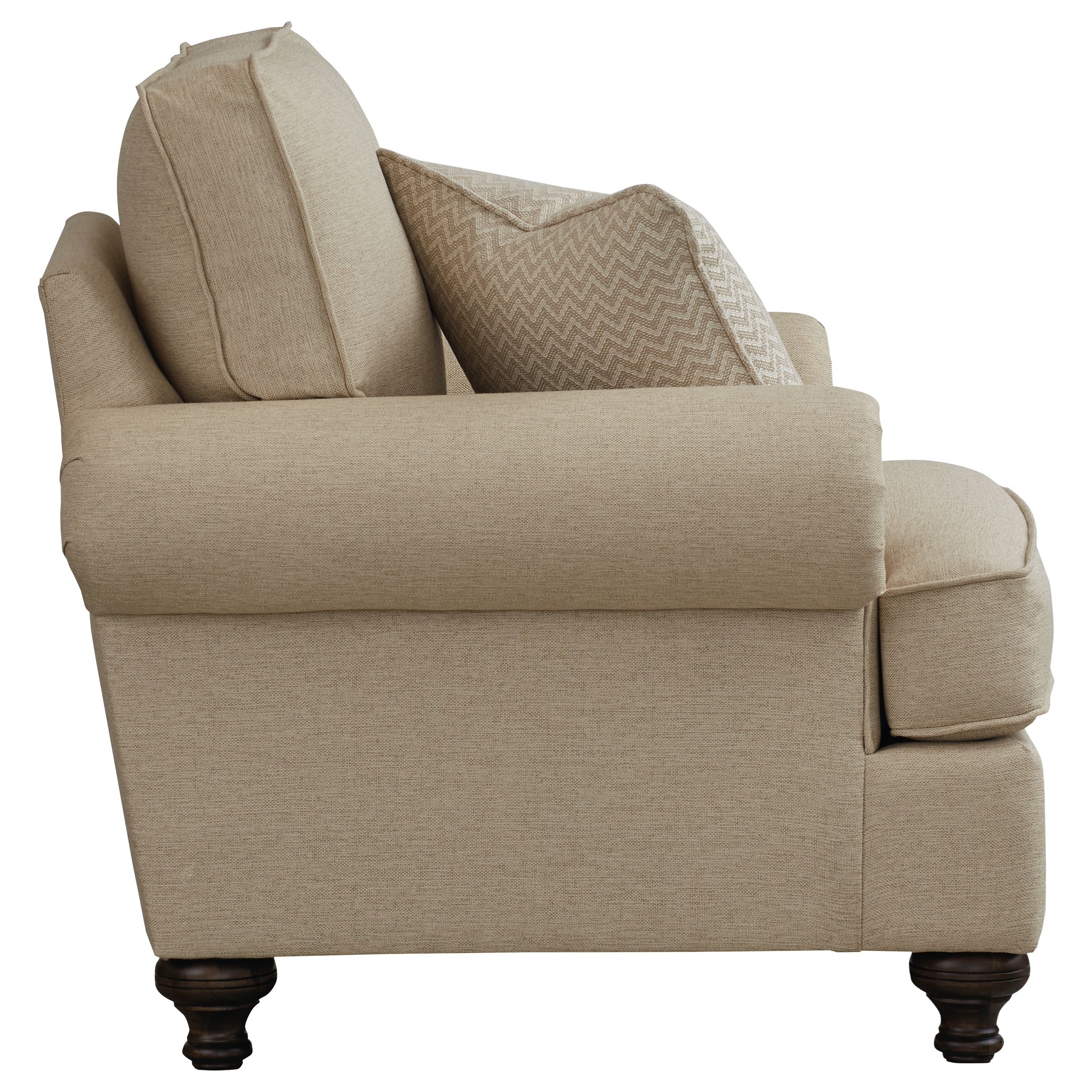 Bassett Madison Traditional Chair Williams Kay Upholstered